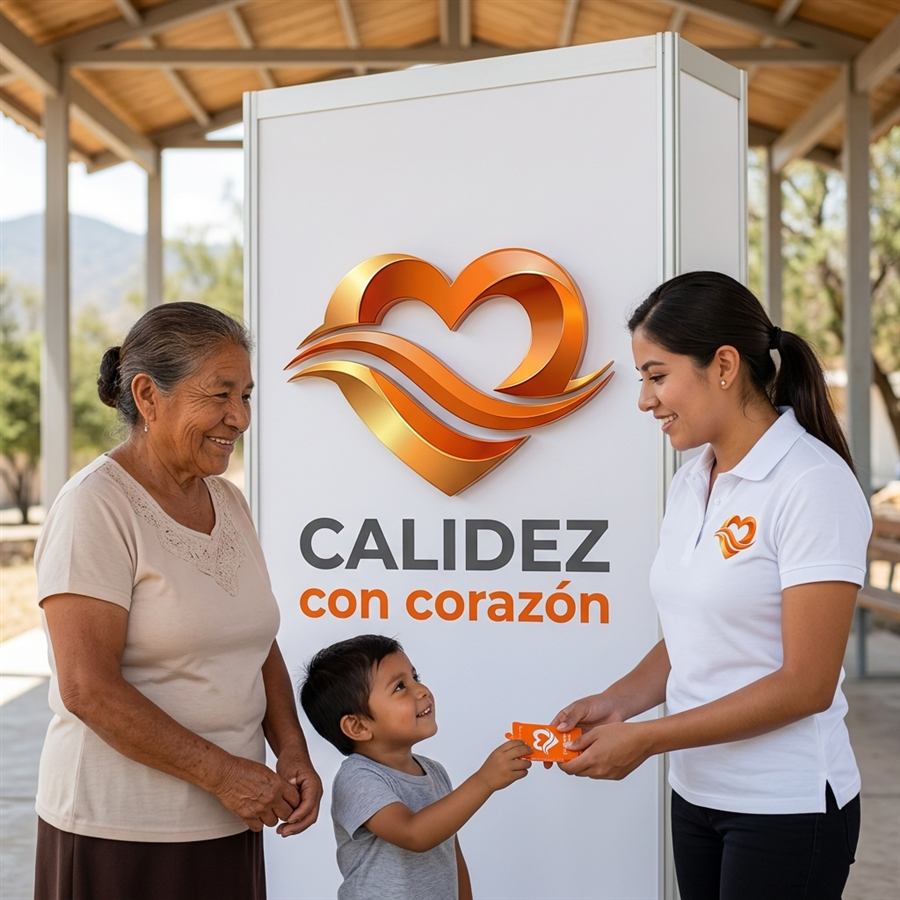Corazón con Calidez · entrega de apoyos