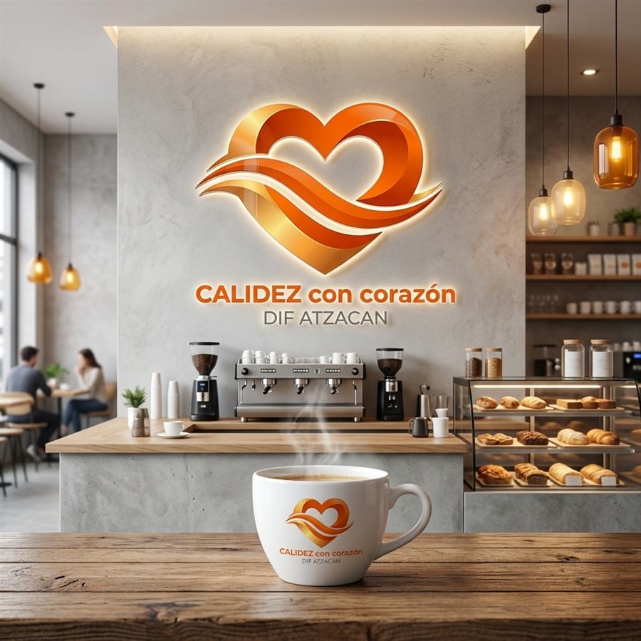 Corazón con Calidez · Cafetería DIF Atzacan
